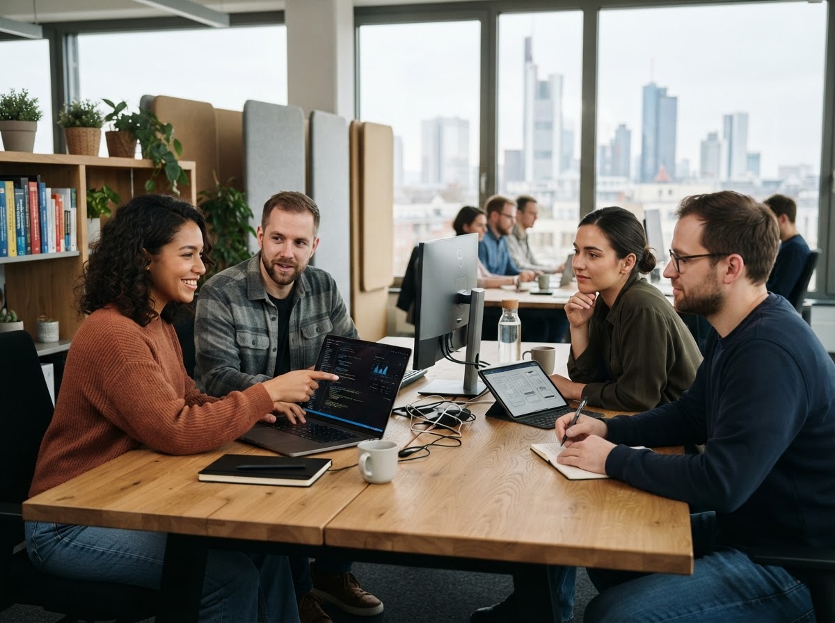 Toscano Signal Team bei der Entwicklung von Analysemodellen